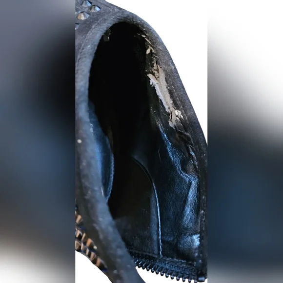 MICHAEL Michael Kors - Dani Open Peep Toe Crystal Bootie 4" High Heel Spiked - Picture 10 of 11